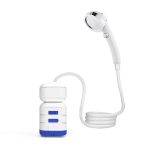 PORTABLE 2-IN-1 ELECTRIC SHOWER  OUTDOOR  EMERGENCY LIGHTING  OUTDOOR  EMERGENCY LIGHTING  8000MAH battery